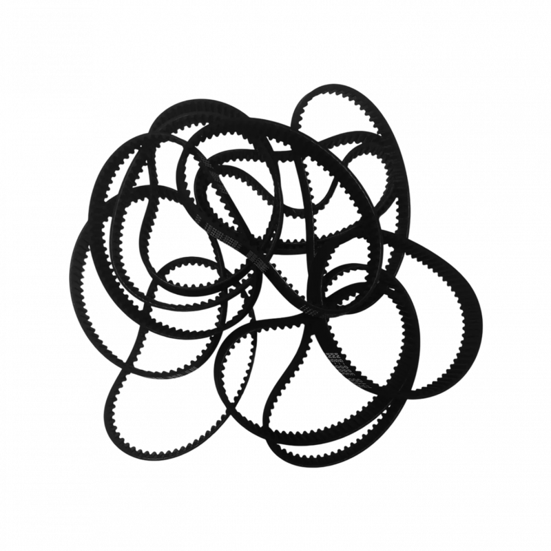 Courroie 360mm pour Skateboard Électrique Evo-Spirit en configuration Tout-Chemin avec Roues 6 pouces Increvables