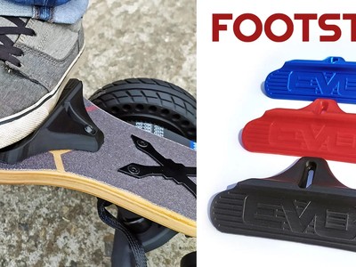 Foot-stop: Foot Brake for Electric Skateboard